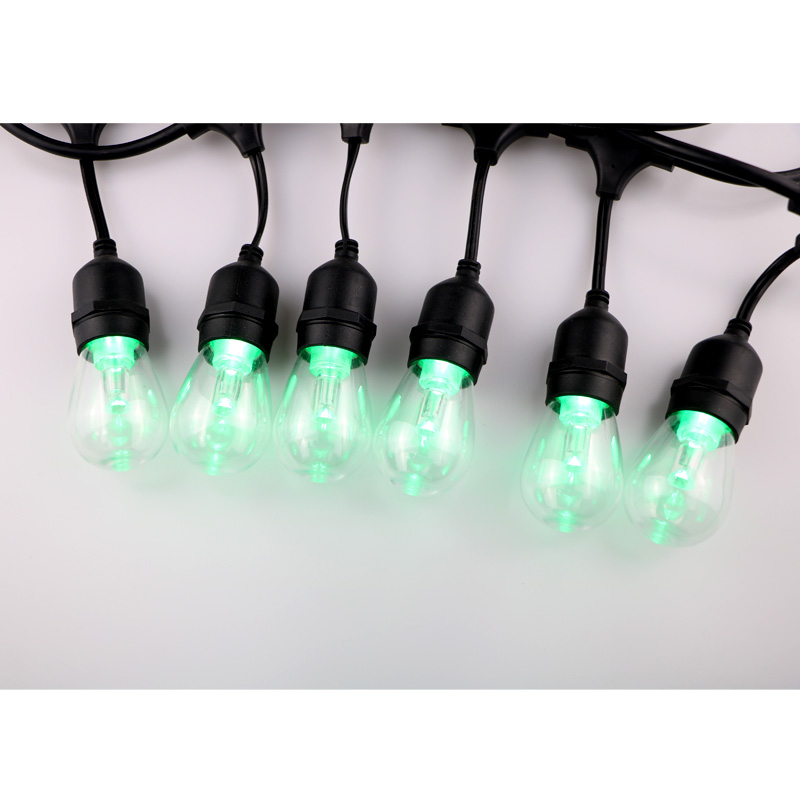 2020 nuove luci di stringa a led in vetro o plastica design per la casa e il giardino