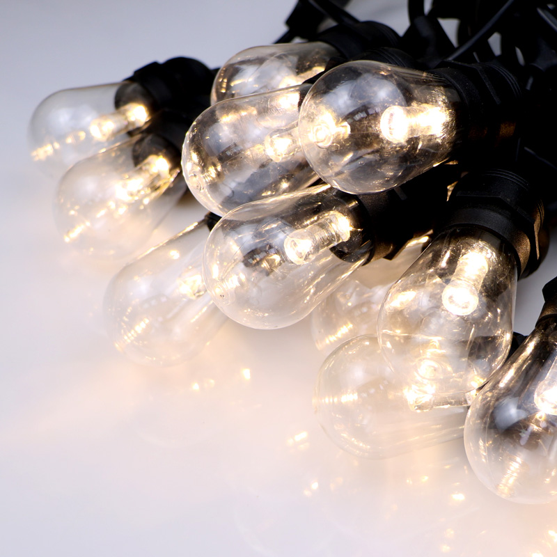 Luci a corde per esterni a LED per prodotti natalizi Cina Luci a corde decorative a LED di Natale