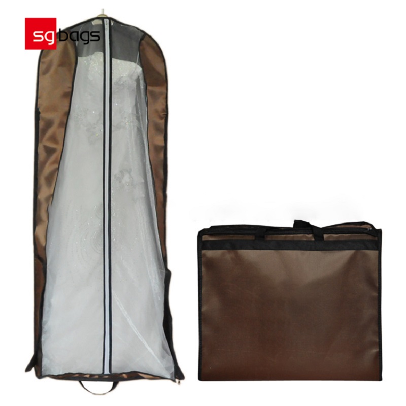 SGW04 Abito da sposa grande Valigia impermeabile Borsa a doppio uso Borsa per parapolvere Borsa per abiti da sposa Borsa per abiti da sposa