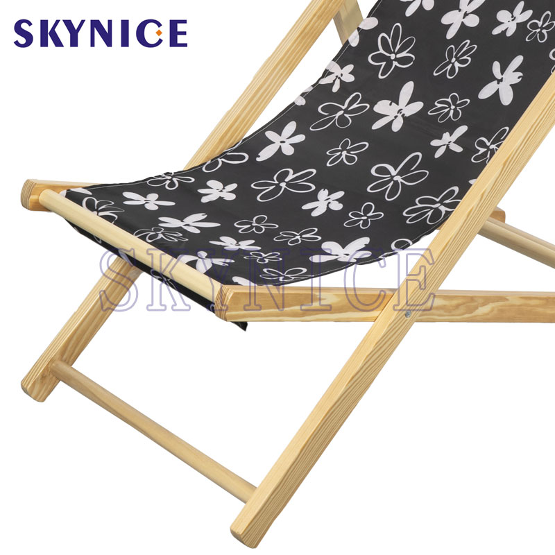 Seggiolo da spiaggia in legno