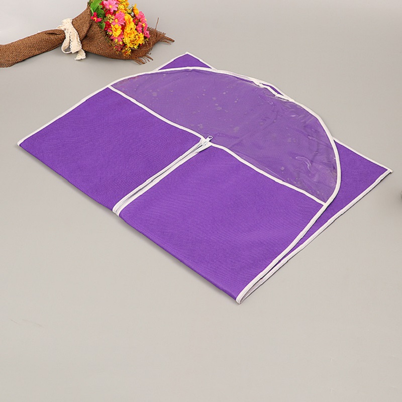 Sacchetti di indumento viola della borsa del vestito della signora Lady delle donne all'ingrosso SGW16 pieghevoli