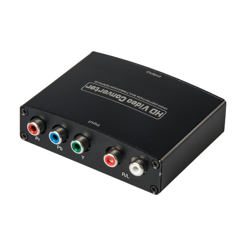 YPbPr + R / L Convertitore AUDIO TO HDMI 1080P