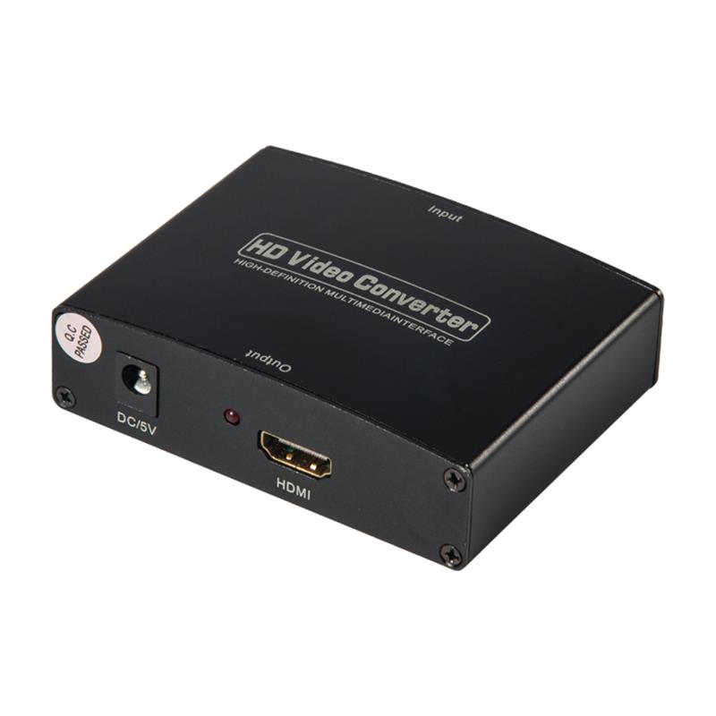 YPbPr + R / L Convertitore AUDIO TO HDMI 1080P