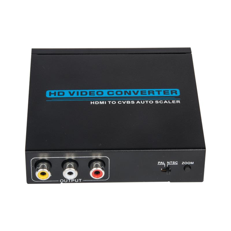 Scaler automatico 1080P da convertitore HDMI a AV / CVBS di alta qualità