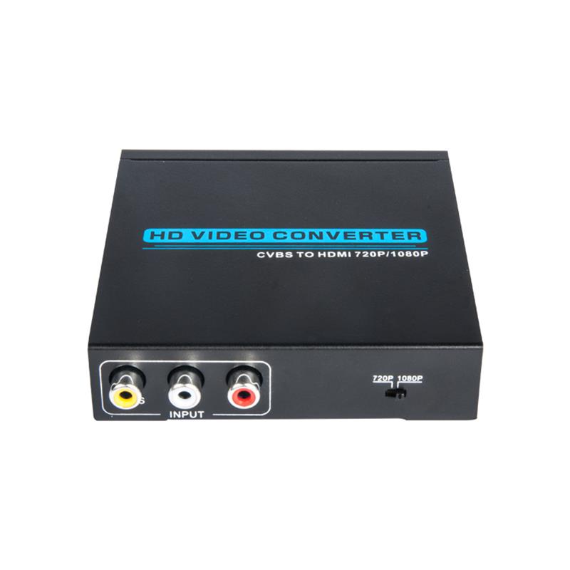 Convertitore da AV / CVBS a HDMI Up Scaler 720P / 1080P