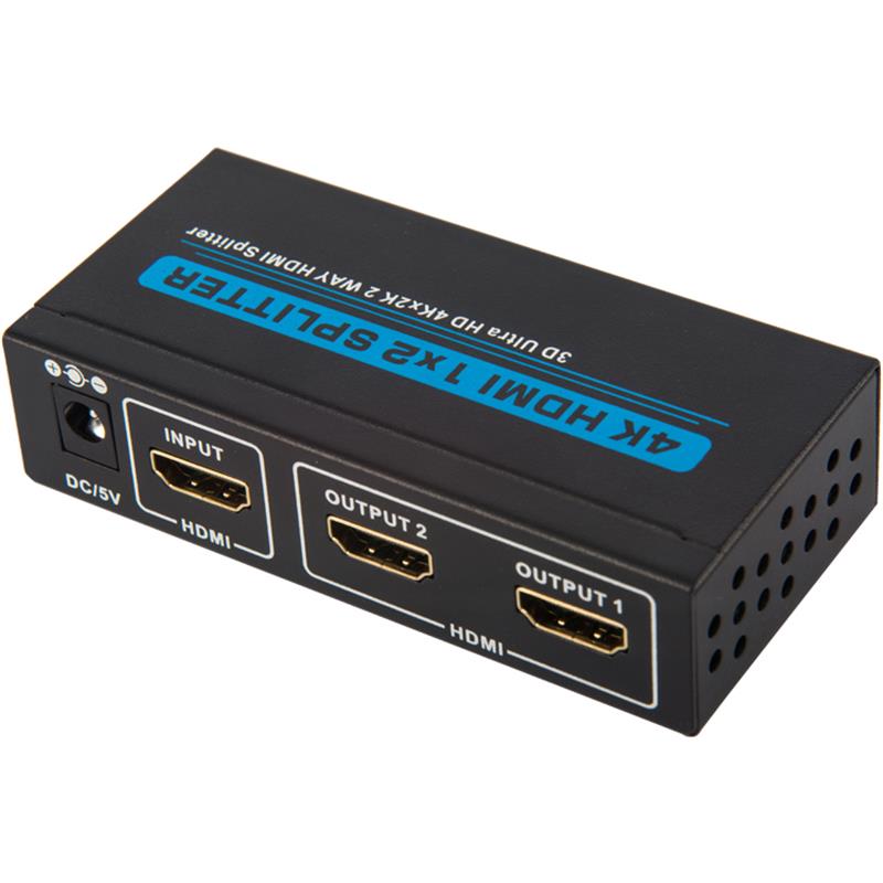 V1.4 2 porte HDMI 1x2 Splitter 3D Ultra HD 4Kx2K / 30Hz
