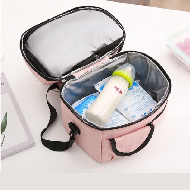SGC38 Design personalizzato Fitness Cooler Bag per adulti Adulti 2 Doppio scomparto Double Deck Tote Borsa da picnic per picnic isolata per picnic all'aperto per latte materno