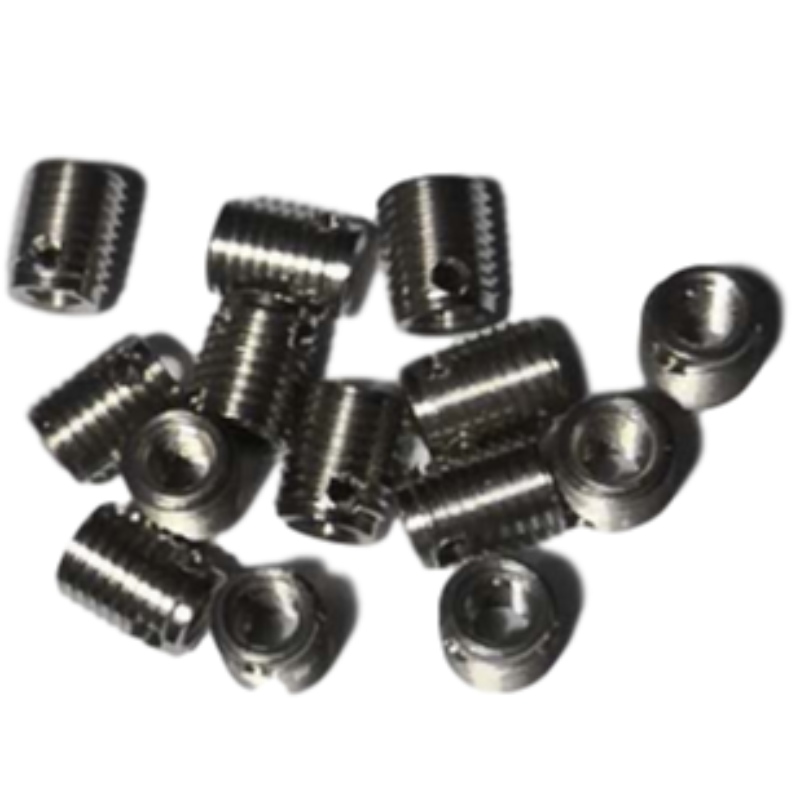 Serie 308 di inserti autofilettanti a 3 fori senza sbavature stock 500K