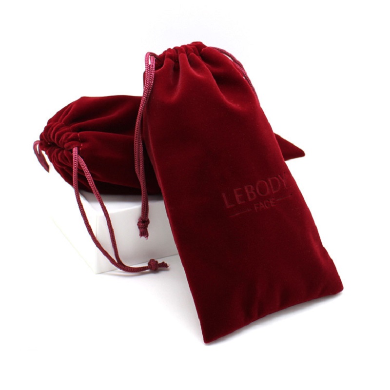 Sacchetto cosmetico del regalo di trucco cosmetico delle borse dei gioielli del cordone del velluto della mini borsa del profumo SGS45 all'ingrosso