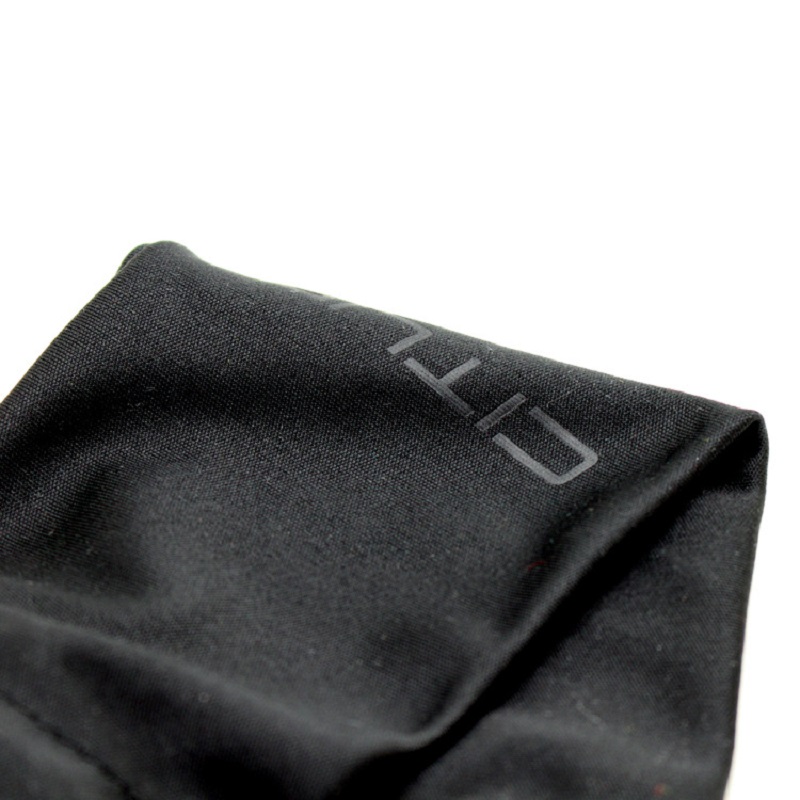 SGS46 Microfibre Custom Logo Soft Sunglass Pouch Bag Black Drawstring Microfibra Eyewleglass Bag