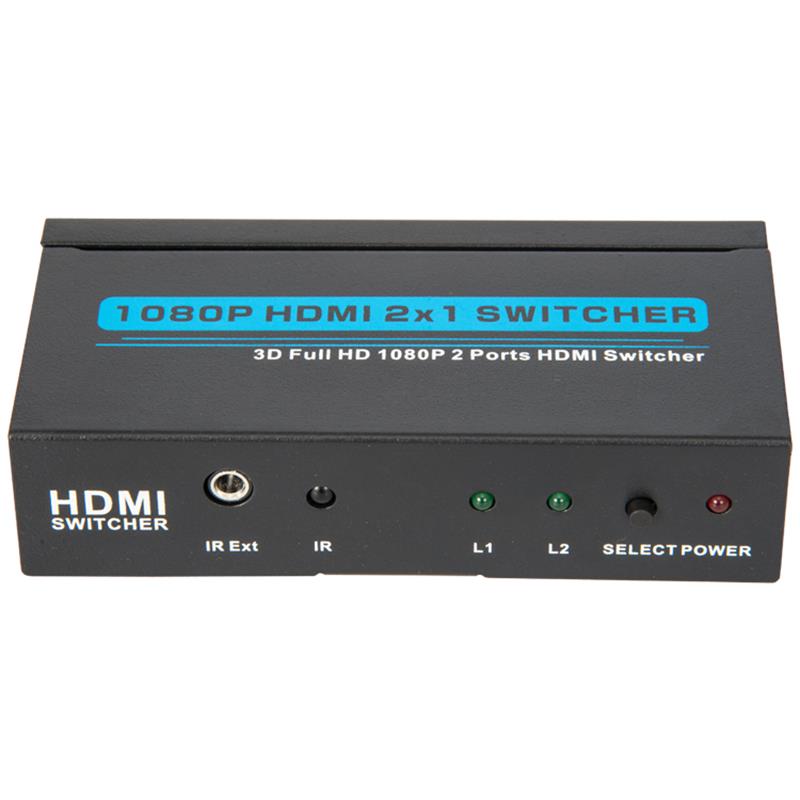 V1.3 HDMI Switcher 2x1 Supporto 3D Full HD 1080P