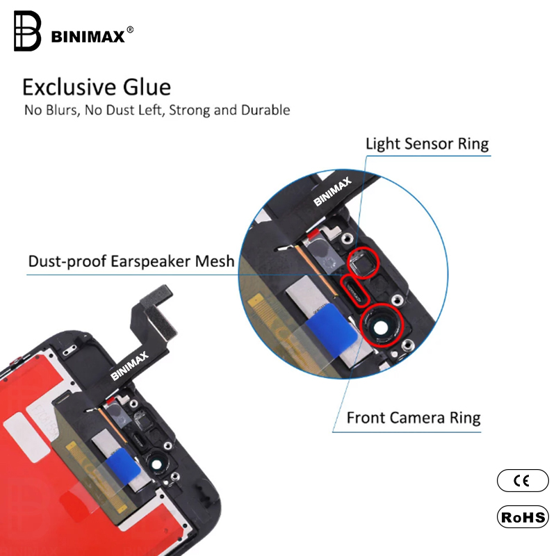 BINIMAX moduli di schermo di telefonia mobile per ip 6S