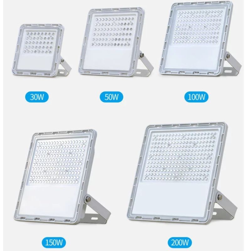 Luce di inondazione principale ad alta trasmittanza ip67 impermeabile 30 50 100 150 200 watt