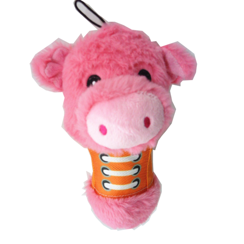 Squeaky plush dog toy toy animal toy interattivo giocattolo per masticare