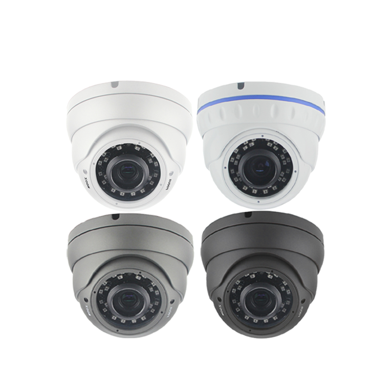 5MP XMeye IMX335+Hi3516EV300 2.8-12mm Vari-focale lente 30m IR Range IP Camera