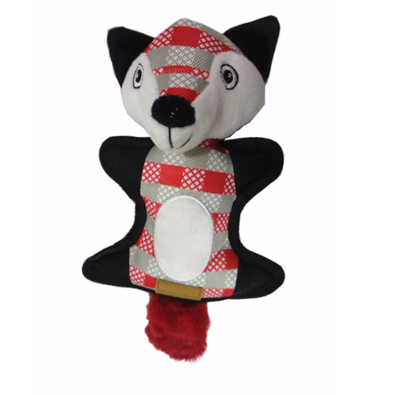 Design animale peluche di peluche di peluche giocattolo cigolante di toy