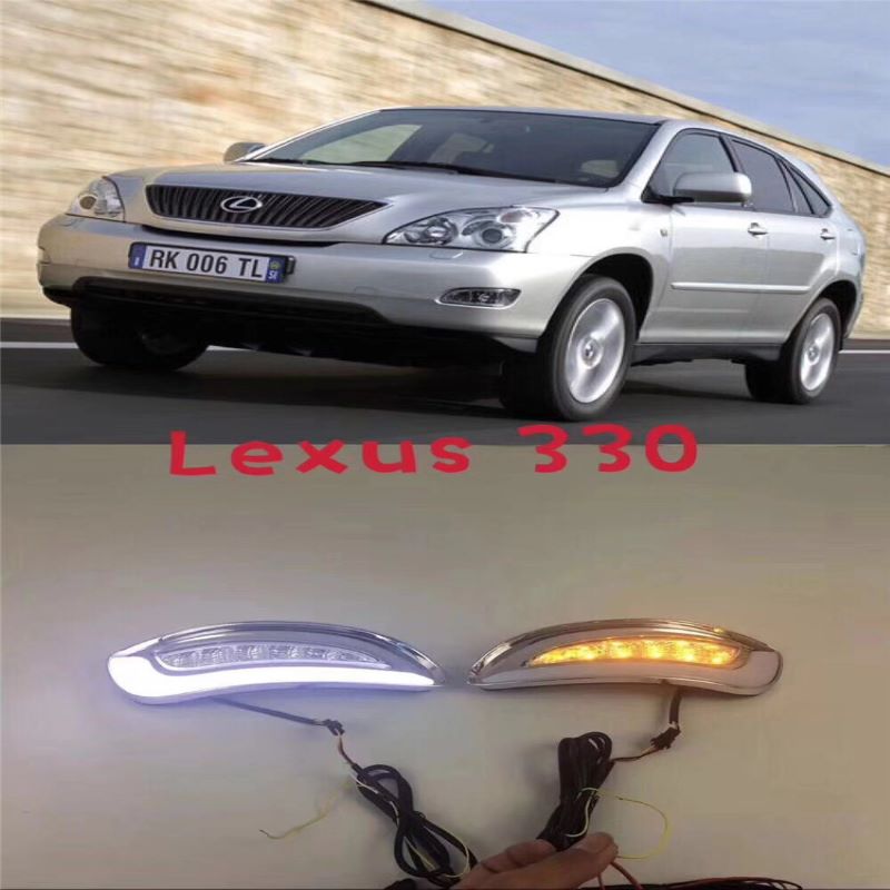 Luce di corrente diurna per Lexus Rx330/Rx350 2003~2009, Foglampada per Lexus Rx330/Rx350