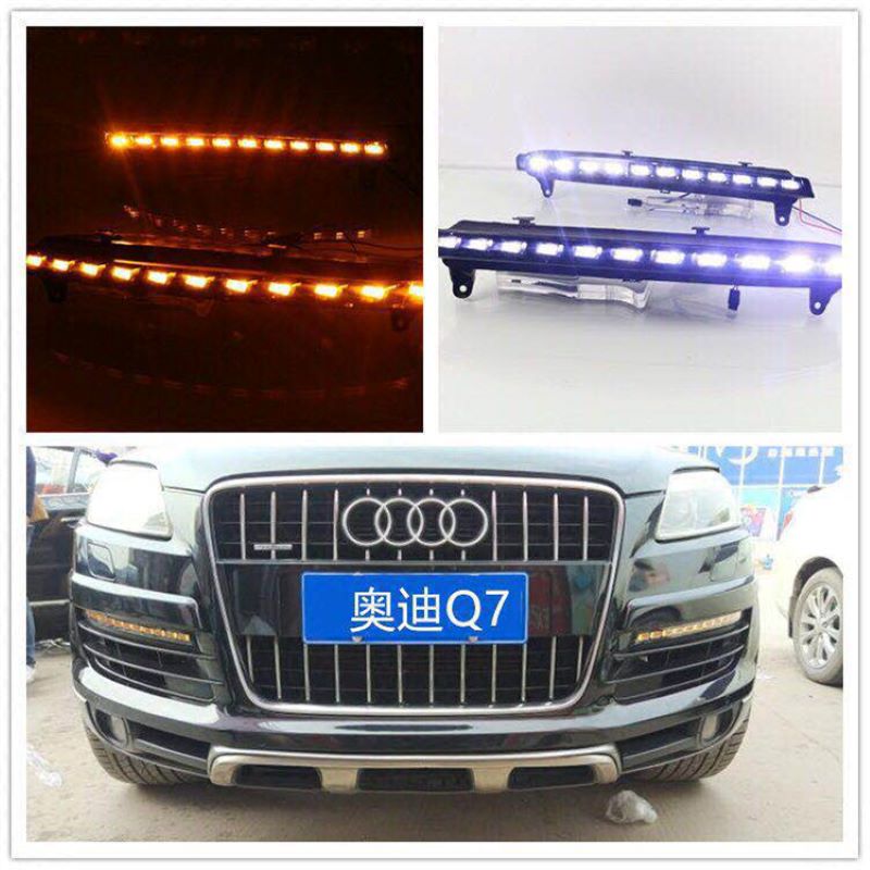 Luce di corrente diurna per Audi Q7 2009~2015,Foglampada per Audi Q7 2009~2015 DRL