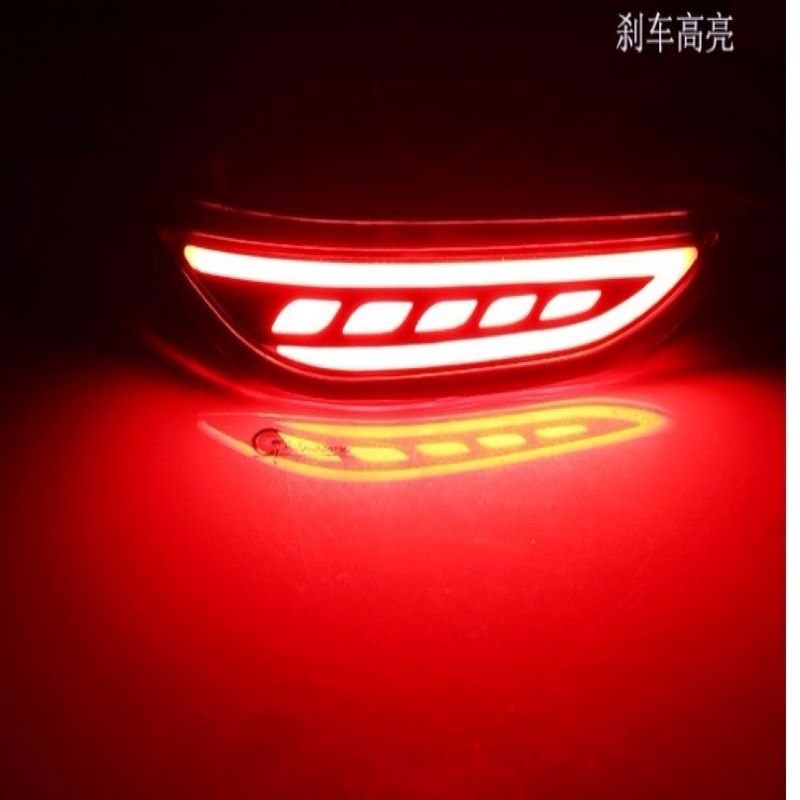 Luce posteriore del paraurti per Honda City 2015,lampada a freno per Honda City 2015