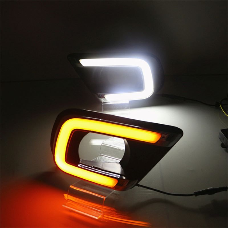 Luce di marcia diurna per Dodge Journey 2013 ~ 2015, fendinebbia per Dodge Journey 2013 ~ 2015 DRL