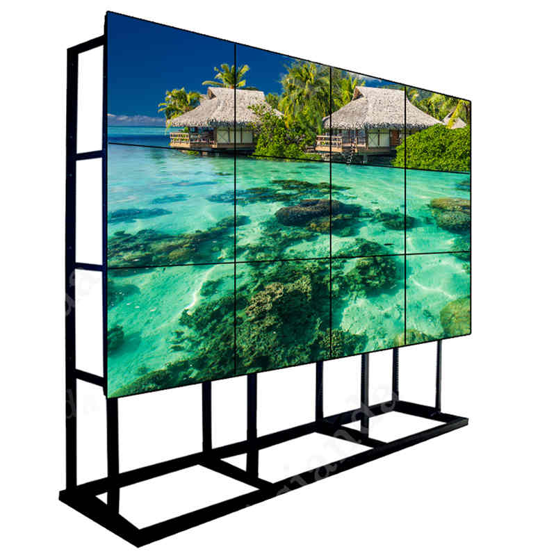 Display LCD da 3,5 pollici con castone da 3,5 mm 700 Nit monitor video per pareti video con pannello LG per Command Center, centro commerciale, sala di controllo della catena di negozi