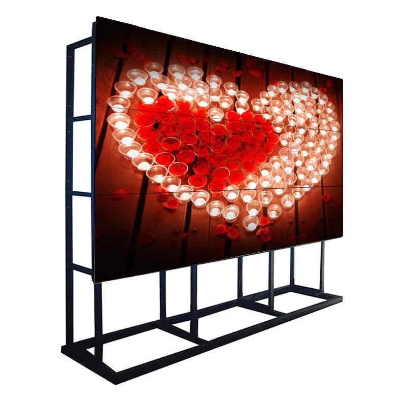 Display LCD da 3,5 pollici con castone da 3,5 mm 700 Nit monitor video per pareti video con pannello LG per Command Center, centro commerciale, sala di controllo della catena di negozi