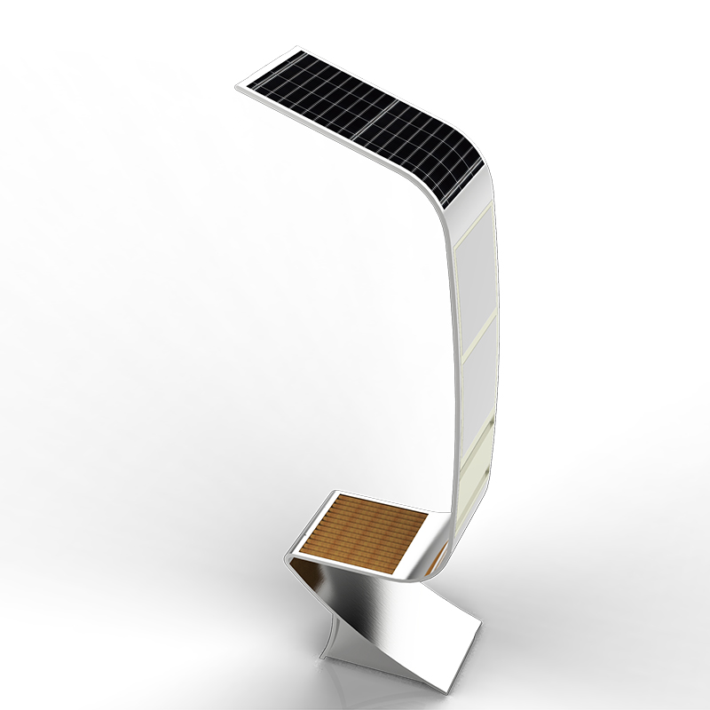 Intelligente High Resolution Advertising Solar Bench