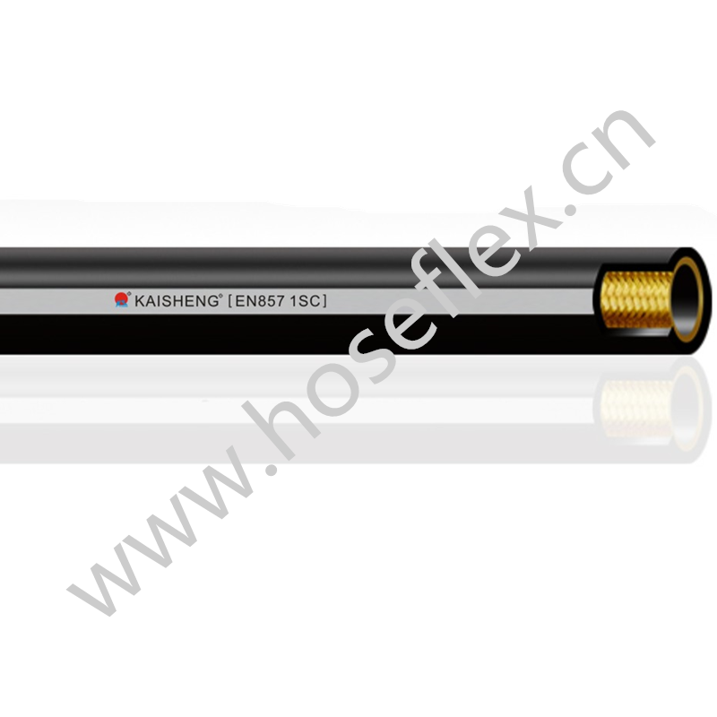 il più venduto tubo idraulico EN857 1SC Tubo in gomma ad alta pressione per trattori dalla fornitura di fabbrica