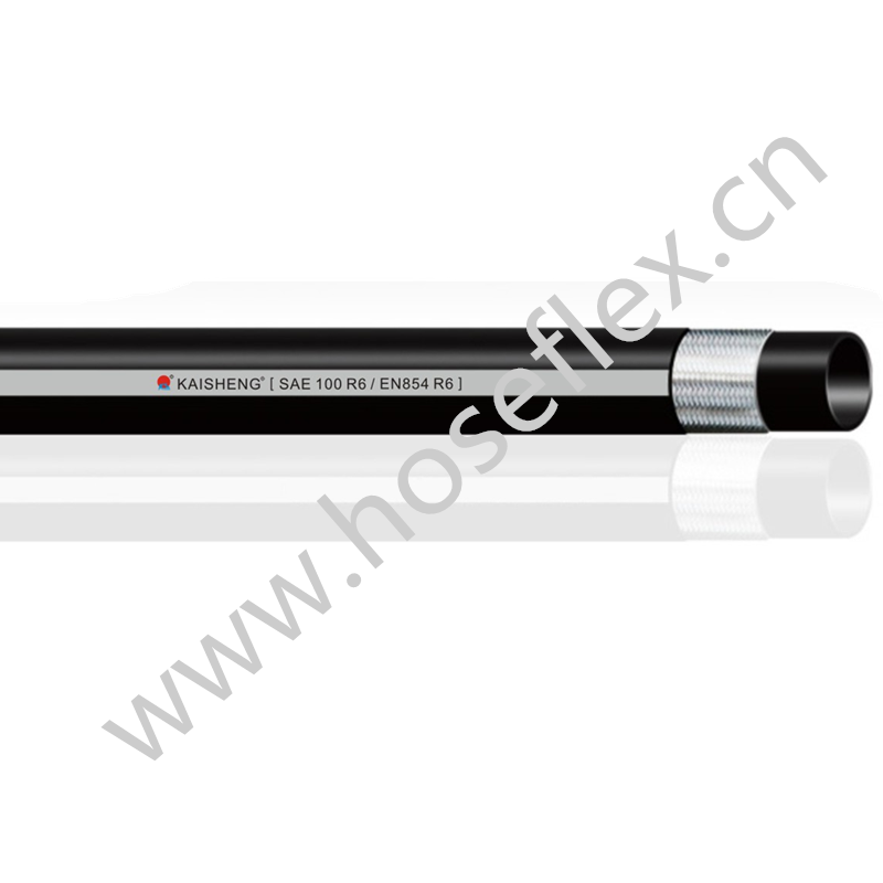SAE 100 R6 / EN854 R6 Tubo idraulico Tubo in gomma ad alta pressione
