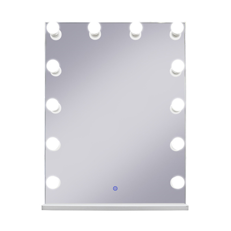 Hollywood Makeop Vanity Mirror con Lampadine leggere, Illuminata Luce da specchio da tavolo per la vanità