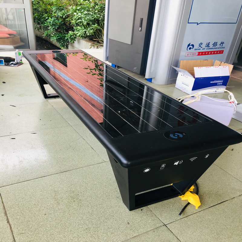 Materiale di alta qualità Manutenzione Solar Bench libero multifunzione