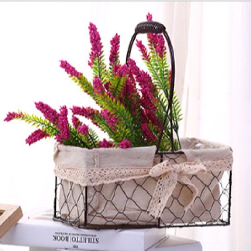 Cestino a filo rettangolare