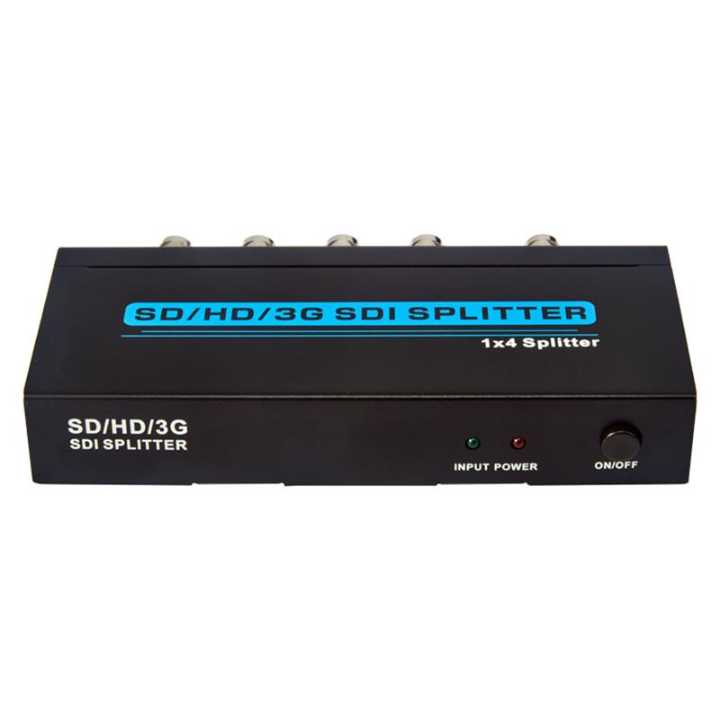 SD / HD / 3G SDI 1x4 SPLITTER supporto 1080P