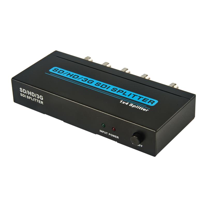 SD / HD / 3G SDI 1x4 SPLITTER supporto 1080P