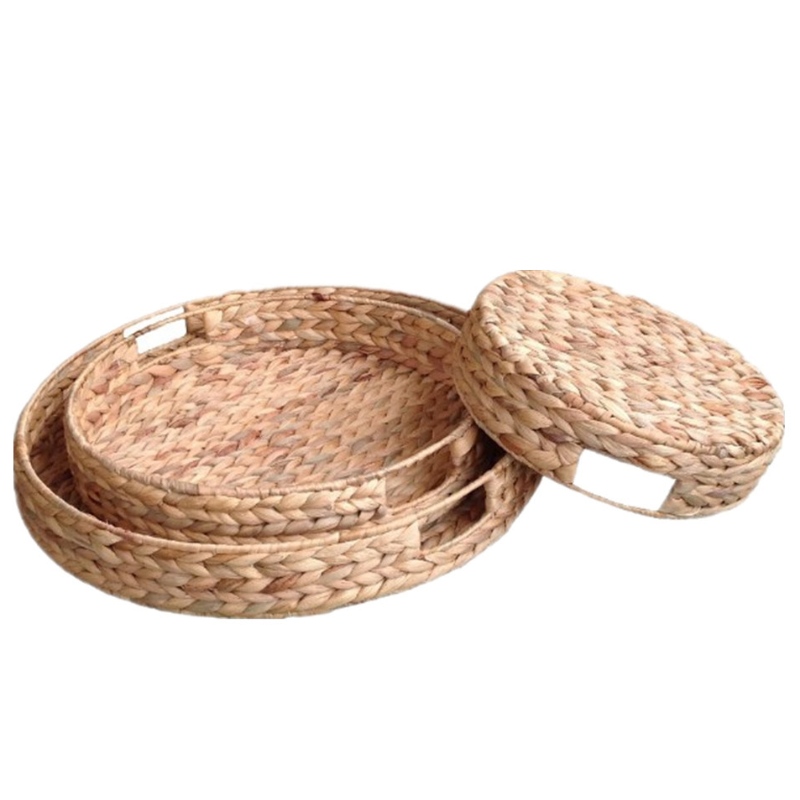 Set di vassoio di visualizzazione rotondo