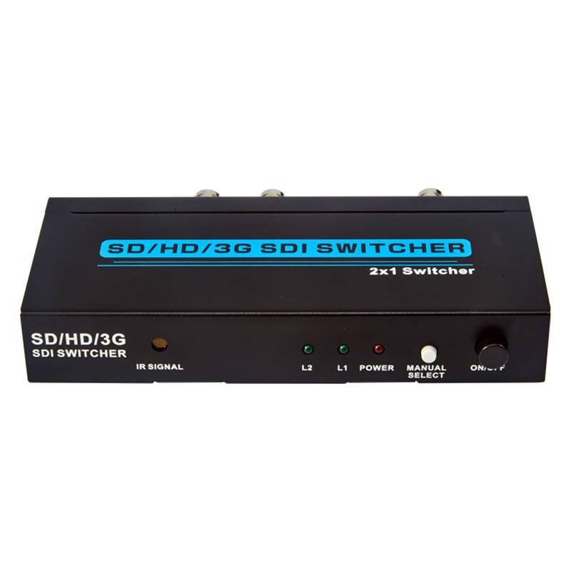 SD / HD / 3G SDI 2x1 SWITCHER supporto 1080P