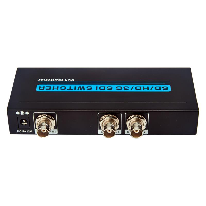 SD / HD / 3G SDI 2x1 SWITCHER supporto 1080P