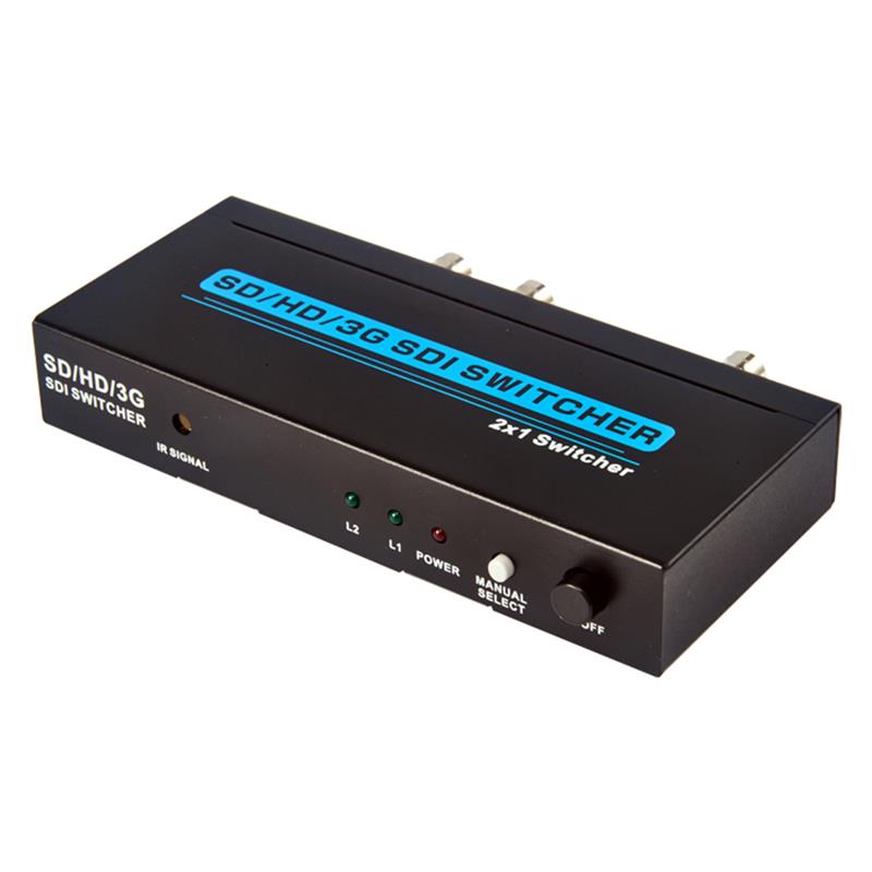 SD / HD / 3G SDI 2x1 SWITCHER supporto 1080P