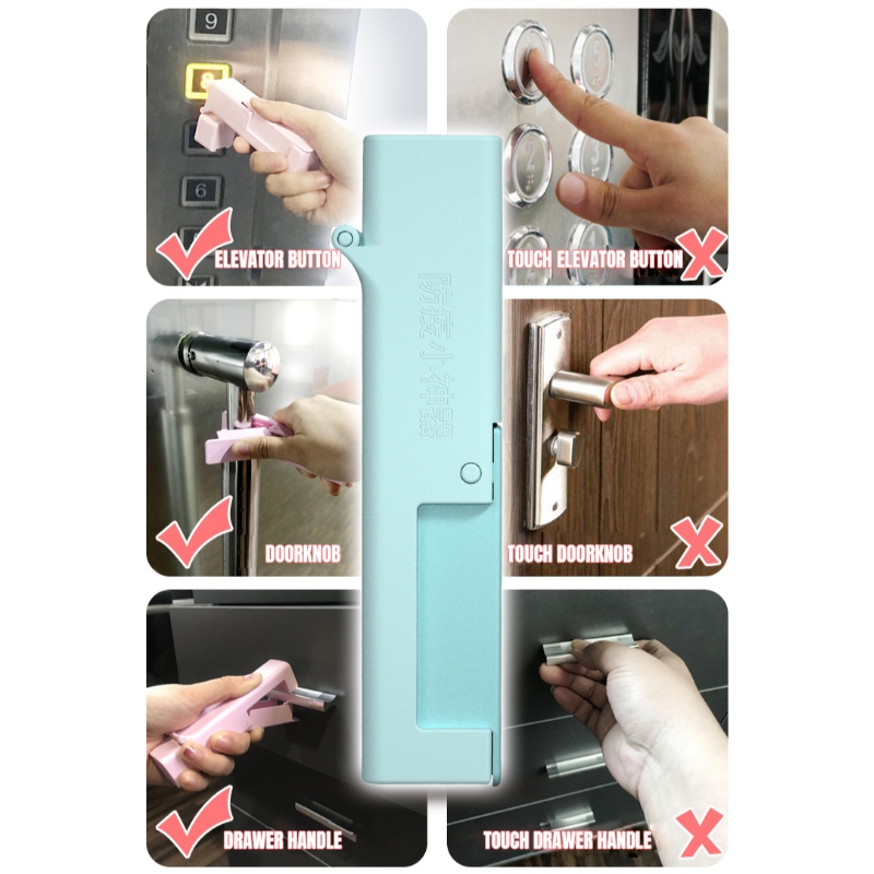 STRUMENTI SANITARI Strumento di apertura porta Contatto zero di auto-disinfezione