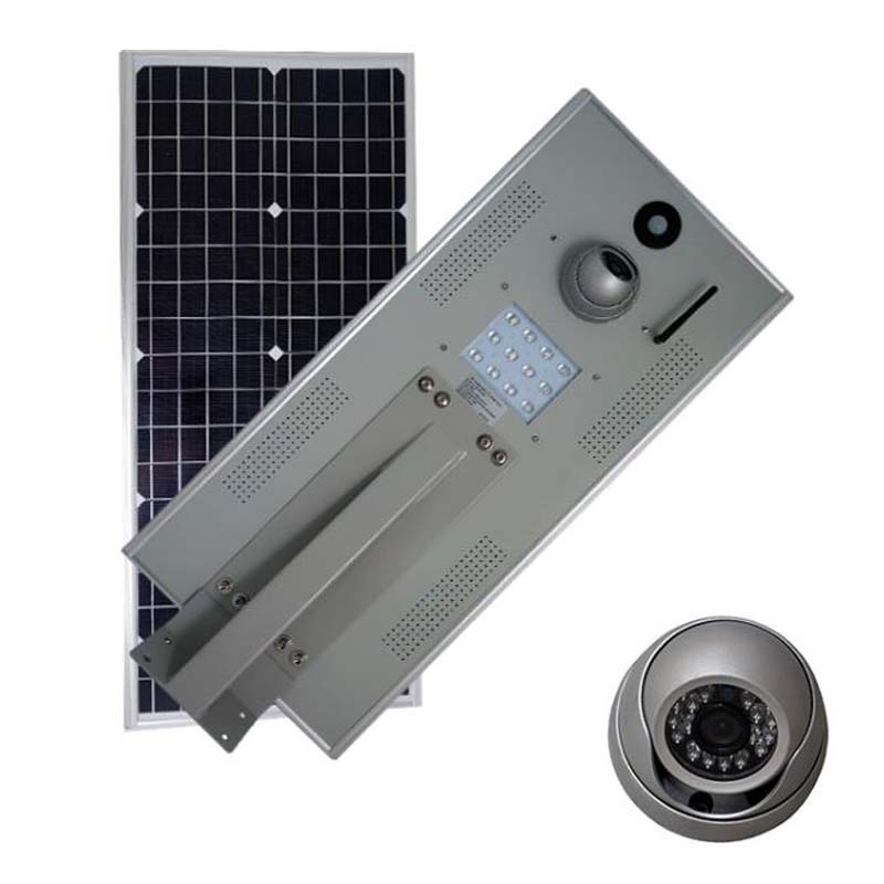 Lampione a led solare tutto in uno