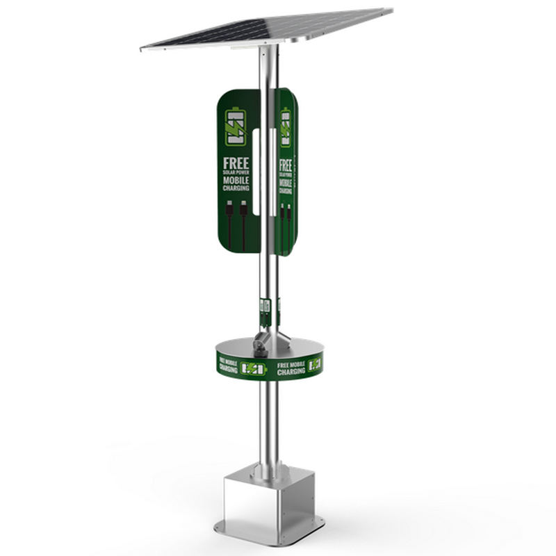 Palo di ricarica USB intelligente per telefono cellulare multifunzione di vendita calda
