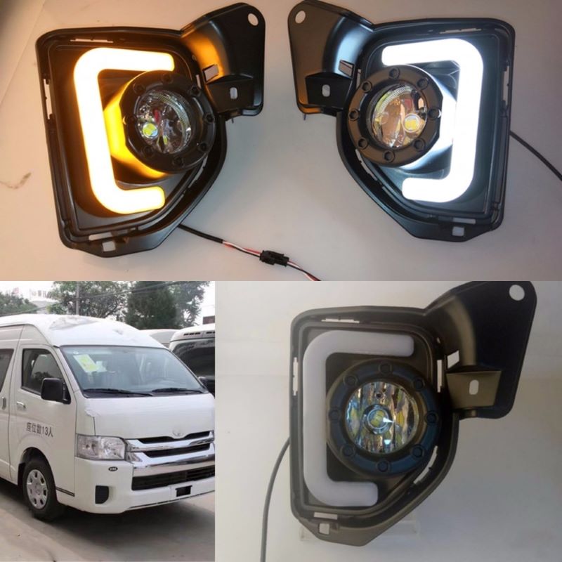 Foglamp for Toyota Hiace 2014~2016,Daytime running light for Toyota Hiace 2014~2016 DRL