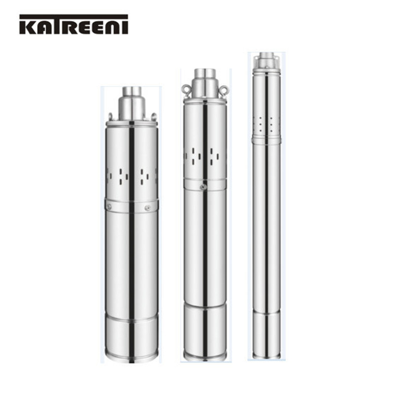 Pompa acqua sommergibile a vite da 2 pollici con pozzo profondo da 2 pollici per impianto di pompaggio solare