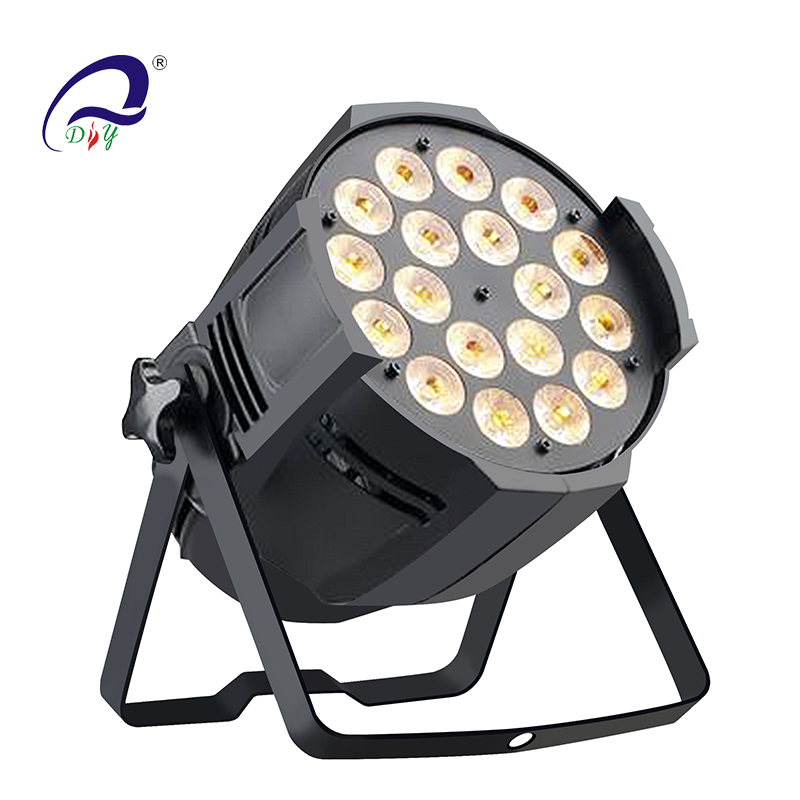 PL43 18pcs*5in1 RGBWA LED Aluminum Par Can DJ Light