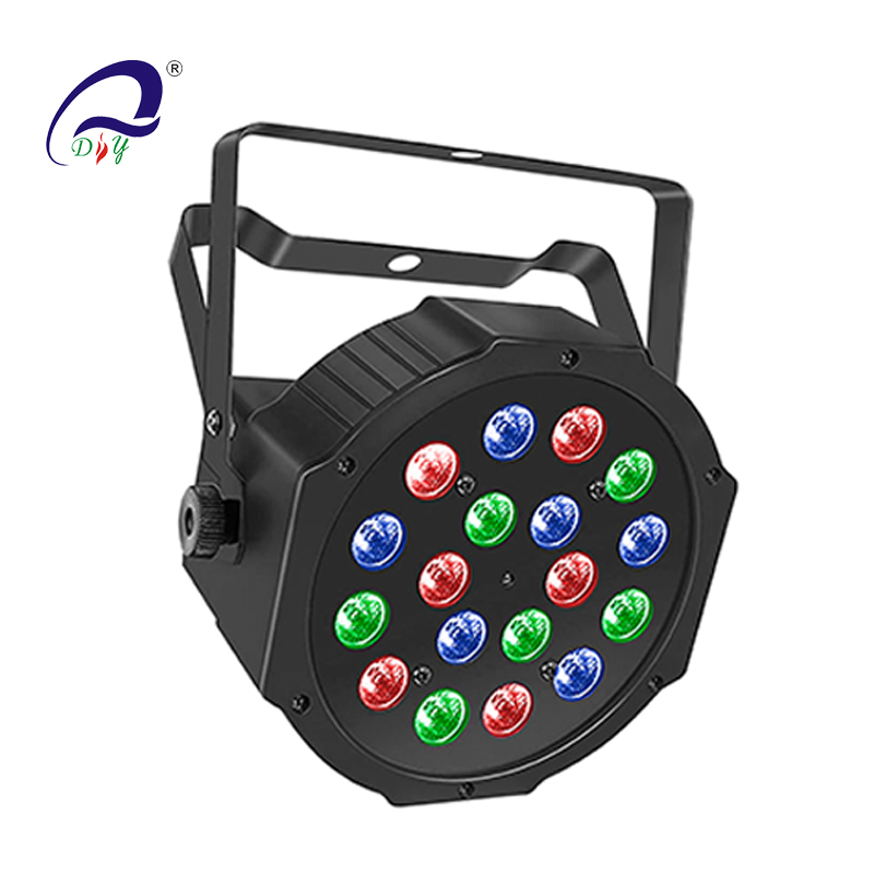 PL60 18pcs*1W RGB LED Slim Par Light per Stage