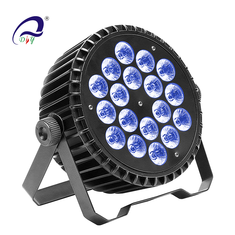 PL35 18PCS Silent Aluminum LED Wash Par nightclub Light