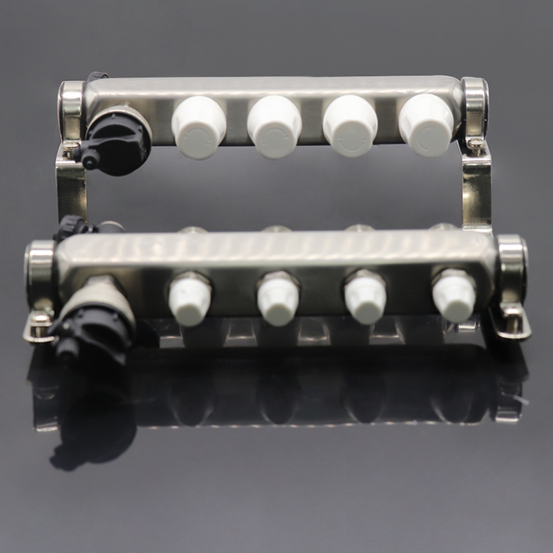 Impianto idraulico di 5-way acciaio inossidabile collettore di riscaldamento idronico XF26012A
