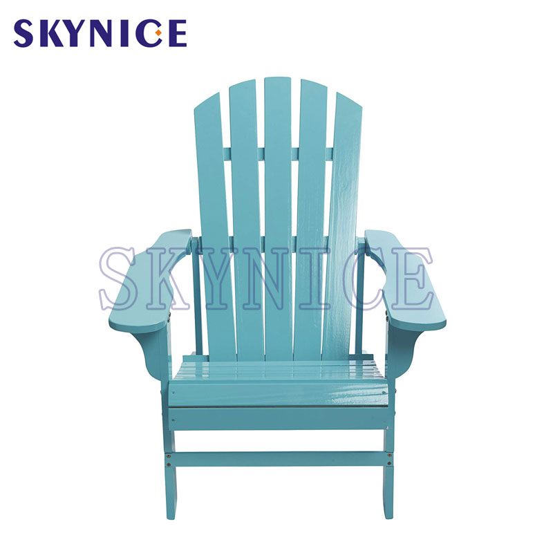 Outdoor Modern Beach Wood Adirondack Sedia