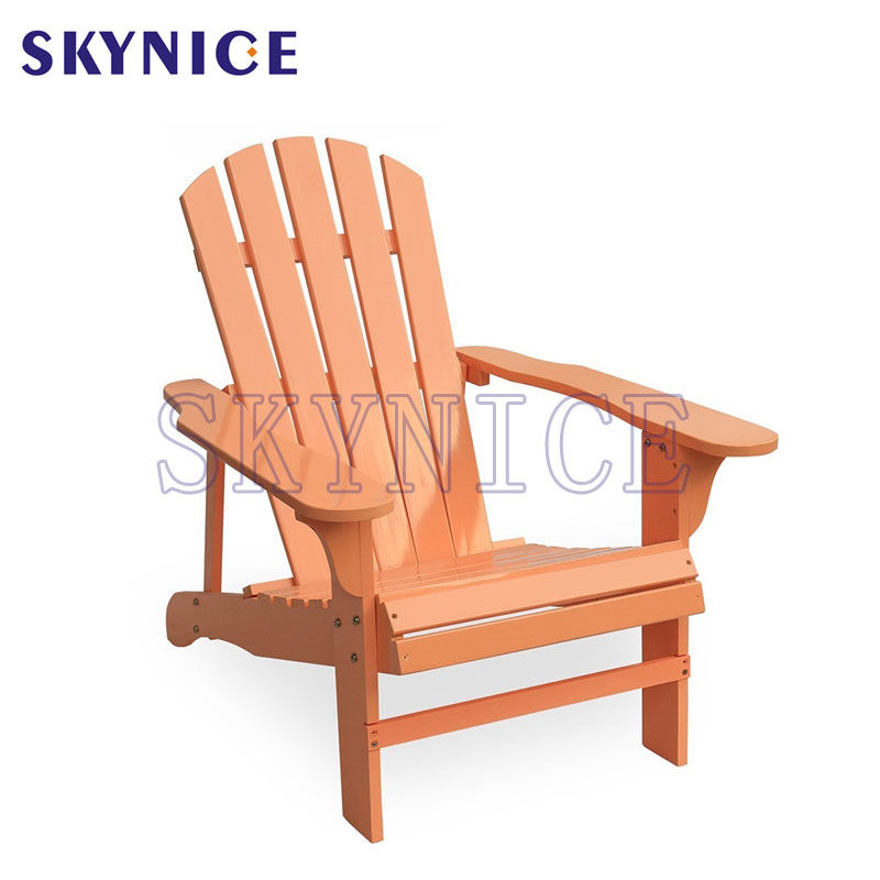 Outdoor Patio Furniture Recline Beach Wood Garden Chair