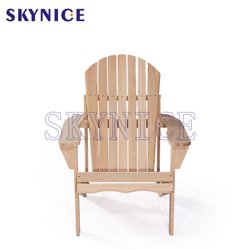 Outdoor Natural Fir Wood Rocking Chair Patio Deck Frog Chair